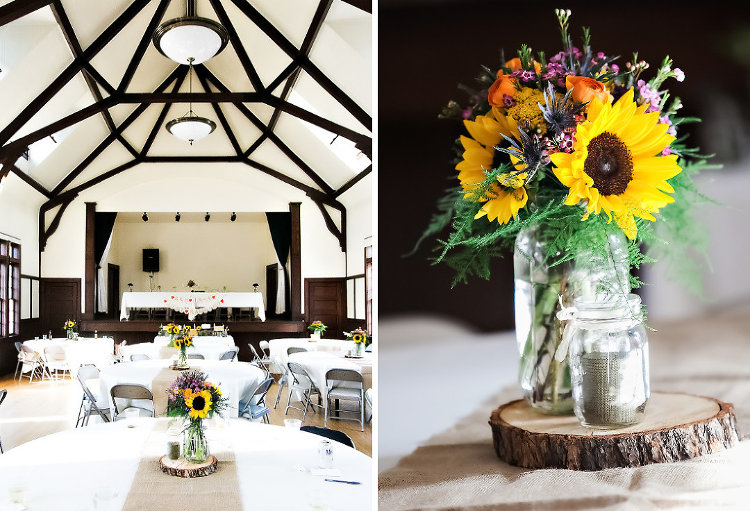 Sunflower Centerpieces