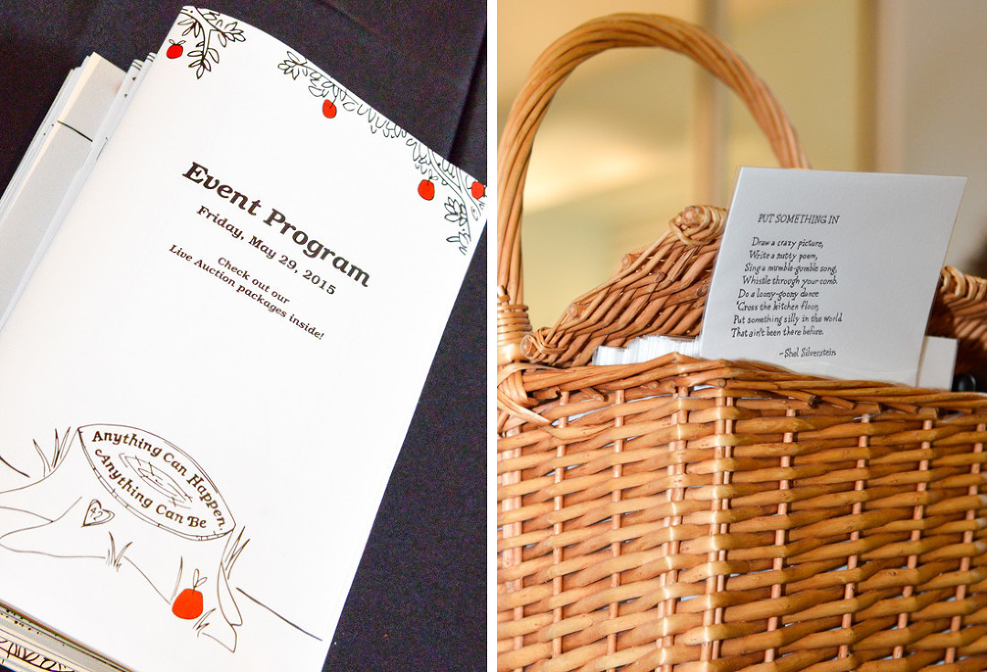 Shel Silverstein event program